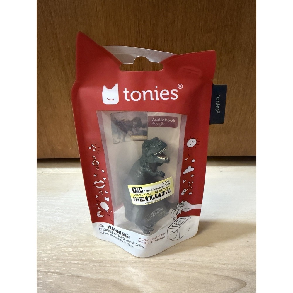 National Geographic Dinosaur Audio Play Character for Tonies BRAND NEW